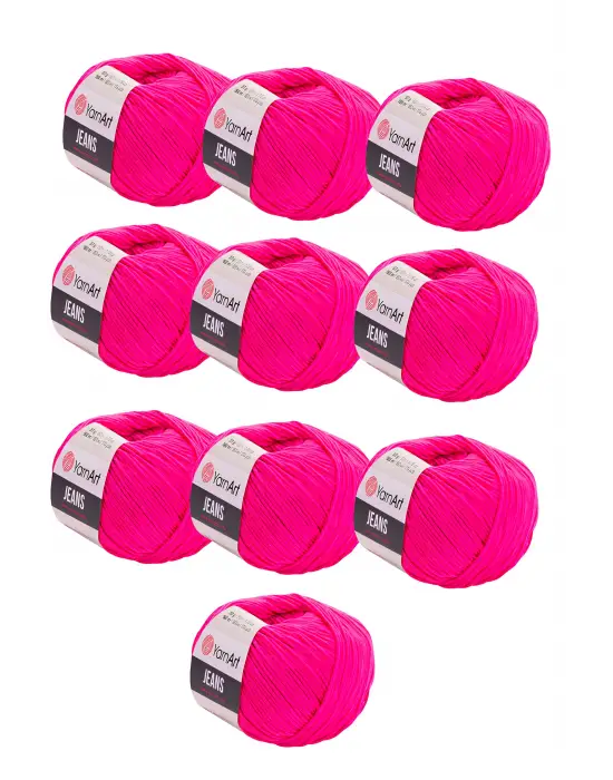 10 x Yarnart Jeans 59 10lu Paket Amigurimi Bebek Ipi Yarnart Jeans 10 Adet
