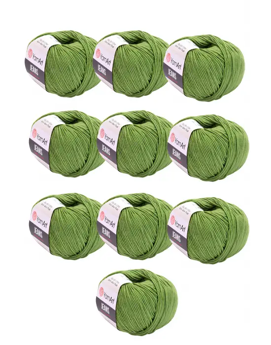 10 x Yarnart Jeans 69 10lu Paket Amigurimi Bebek Ipi Yarnart Jeans 10 Adet