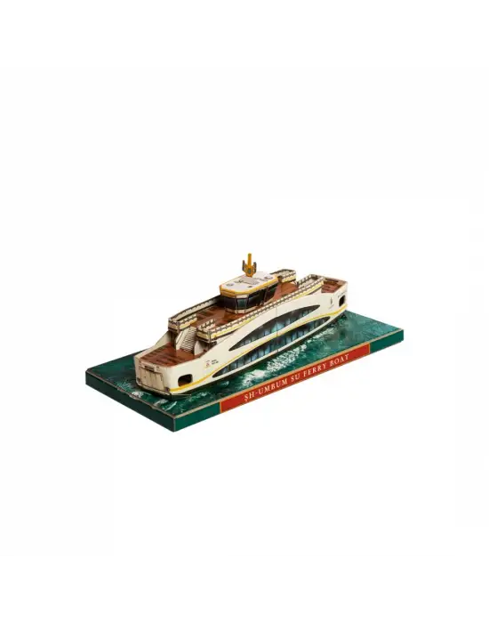3d Karton Puzzle Feribot Yapboz