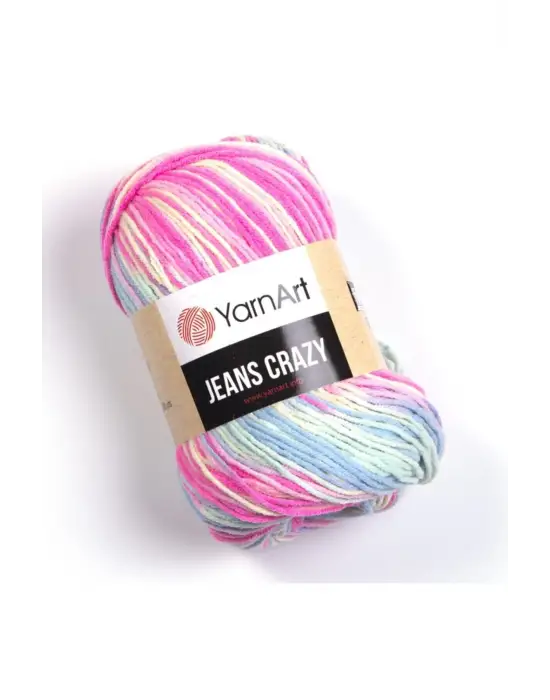Jeans Crazy - Ebruli El Örgü Ipi Ebruli-7205