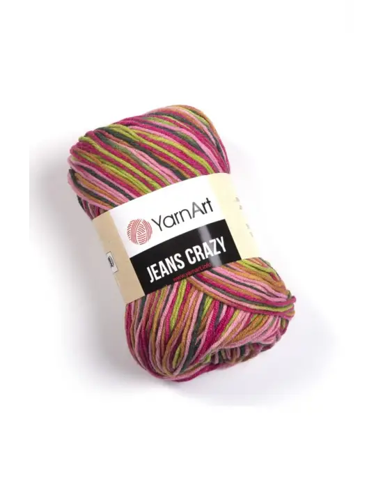 Jeans Crazy Ebruli El Örgü Ipi Ebruli-7206