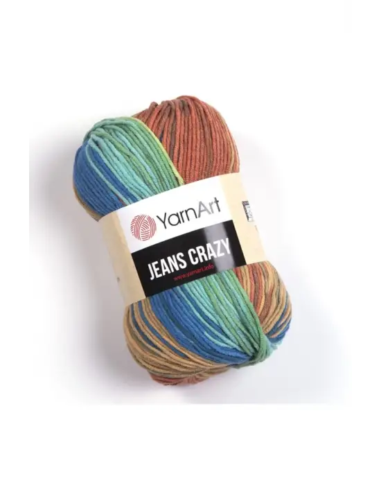 Jeans Crazy - Ebruli El Örgü Ipi Ebruli-8209