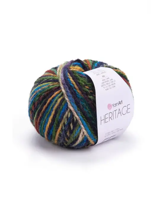 Herıtage - Ebruli El Örgü Ipi Ebruli-333