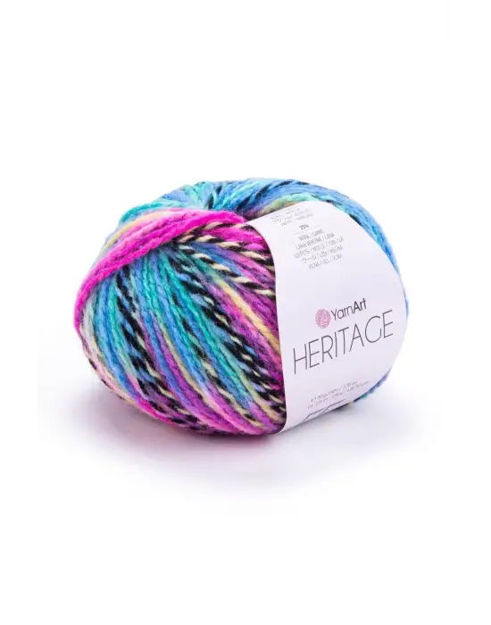 Herıtage Ebruli El Örgü Ipi Ebruli-342