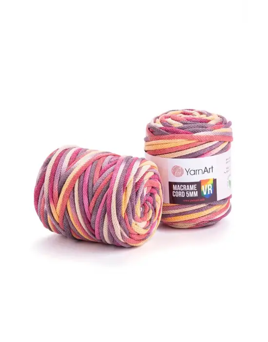 Macrame Cord 5 Mm Vr - Makrome El Örgü Ipi Ebruli-923