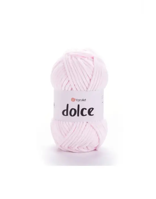Dolce - Kadife El Örgü Ipi Toz Pembe-781