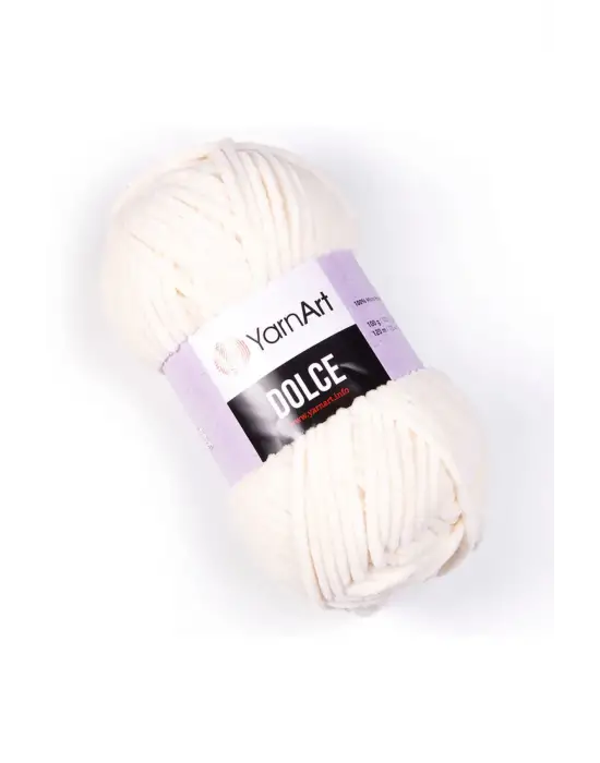 Dolce 745 Ekru Kadife El Örgü Ipi Bebek İpi Battaniye İpi Amigurumi İpi