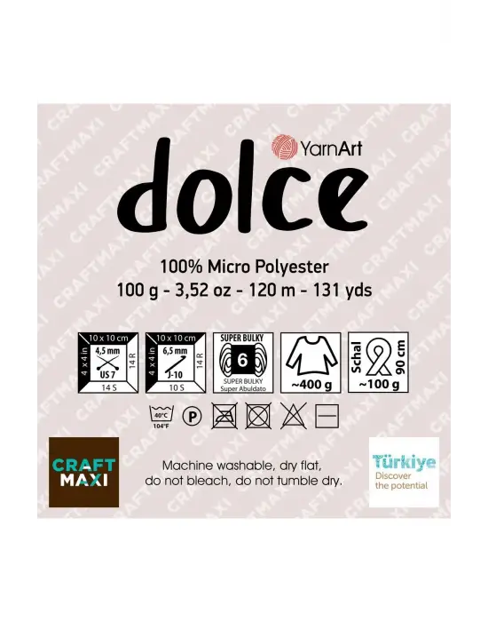Dolce 764 Somon Kadife El Örgü Ipi