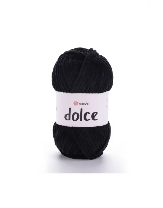 Dolce - Kadife El Örgü Ipi Siyah-742