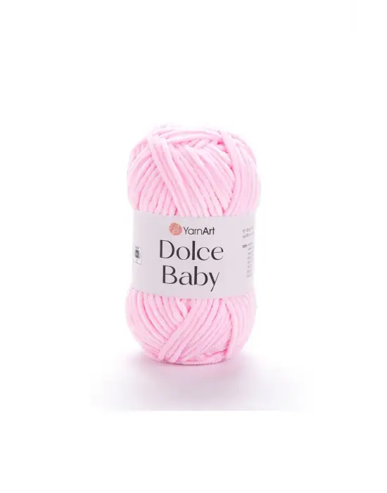 Dolce Baby - Kadife, Bebek El Örgü Ipi Fuşya-750