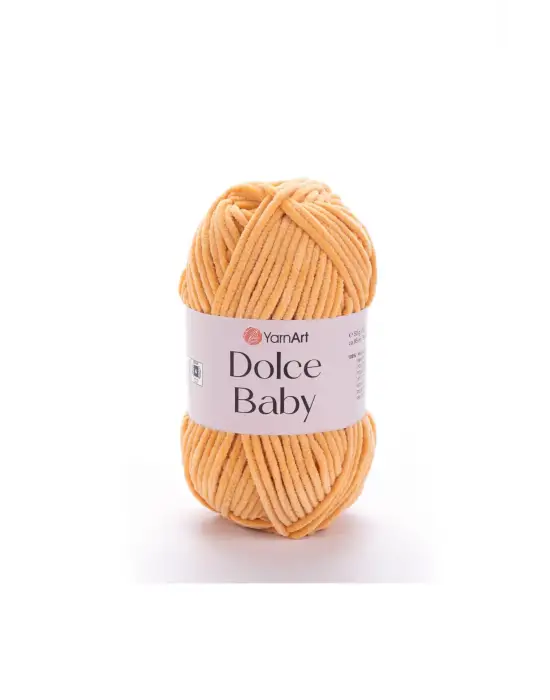 DOLCE BABY - KADİFE, BEBEK EL ÖRGÜ İPİ BEJ-855