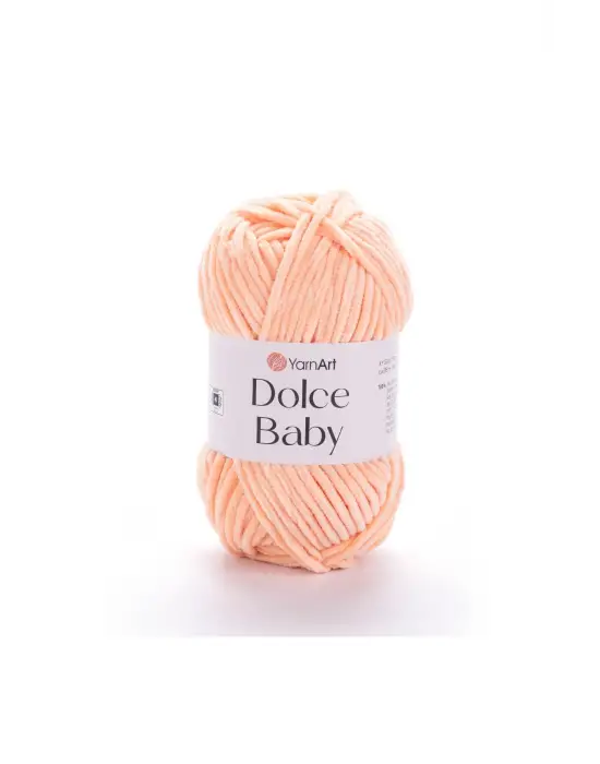 Dolce Baby - Kadife, Bebek El Örgü Ipi Yavruağzı-773
