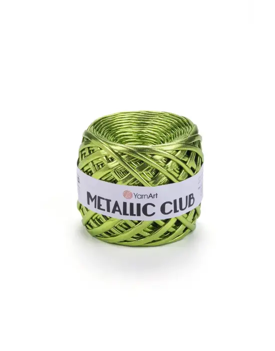 METALLIC CLUB - ÖRGÜ İPİ 8116-KINA YEŞİLİ