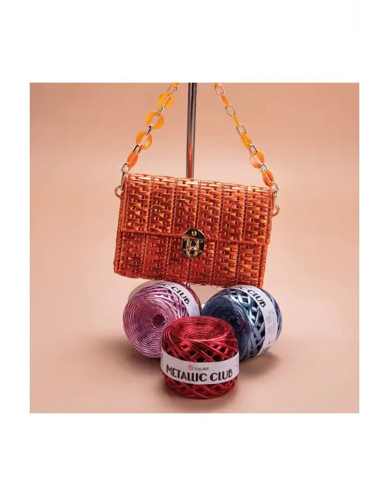 METALLIC CLUB - ÖRGÜ İPİ HAKİ-8124