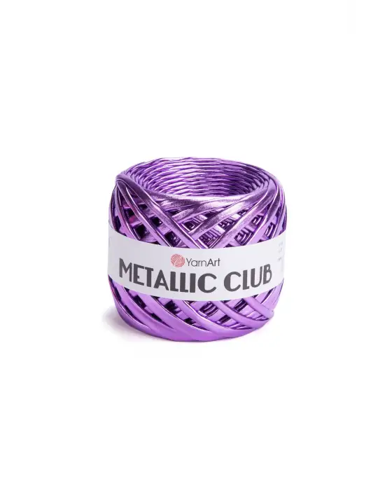 METALLIC CLUB - ÖRGÜ İPİ LİLA-8127