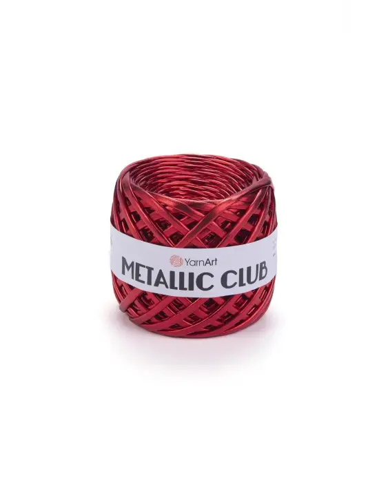 METALLIC CLUB - ÖRGÜ İPİ 8112-KIRMIZI