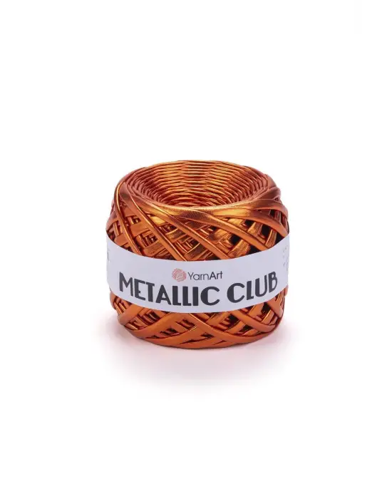 METALLIC CLUB - ÖRGÜ İPİ 8107-TURUNCU