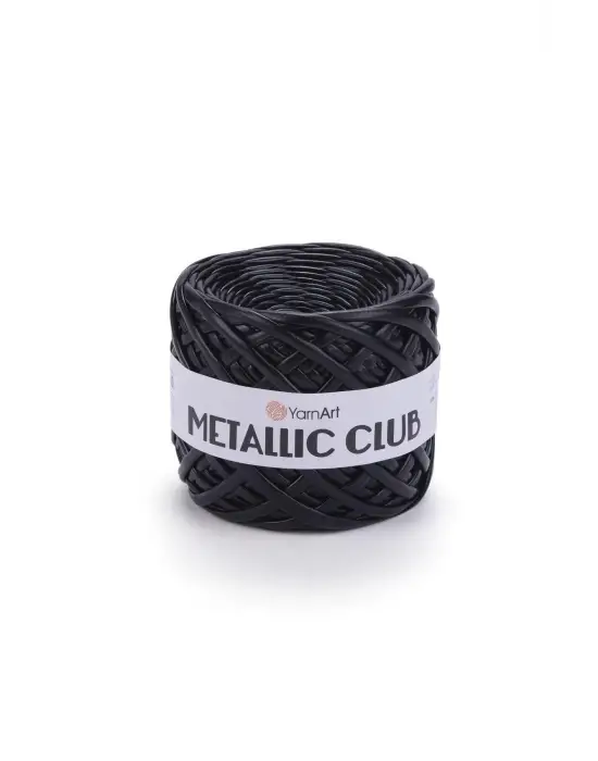 METALLIC CLUB - ÖRGÜ İPİ 8120-SİYAH