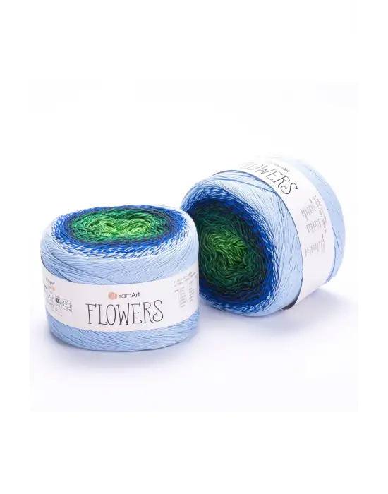 Flowers - Ebruli El Örgü Ipi Ebruli-306