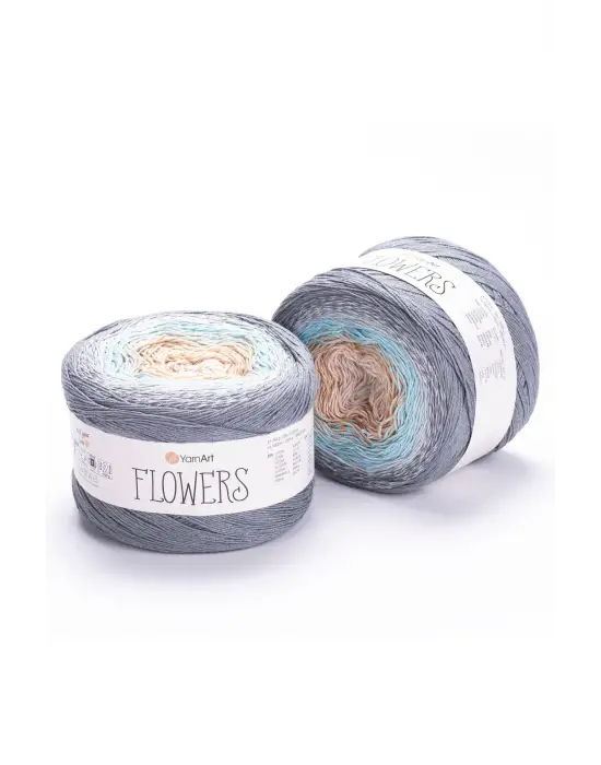 Flowers - Ebruli El Örgü Ipi Ebruli-268