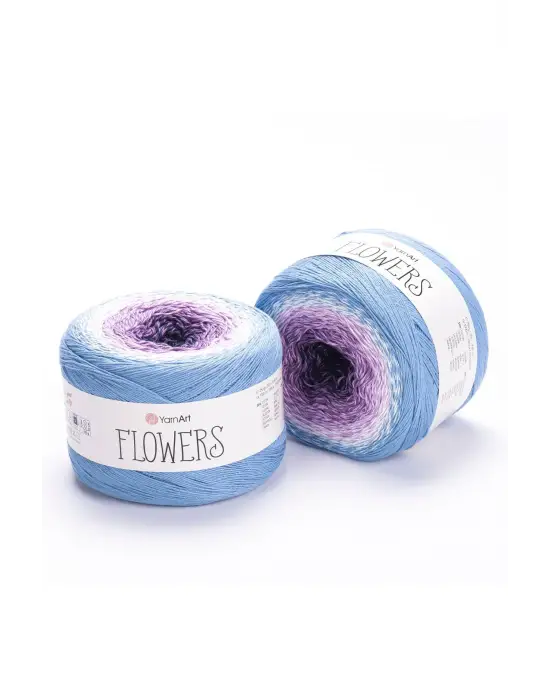 Flowers - Ebruli El Örgü İpi Ebruli-264