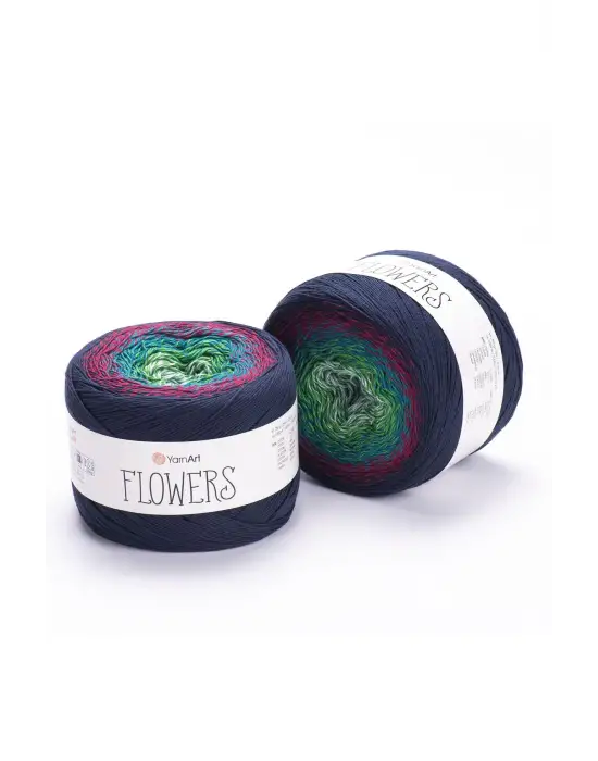 Flowers - Ebruli El Örgü Ipi Ebruli-266