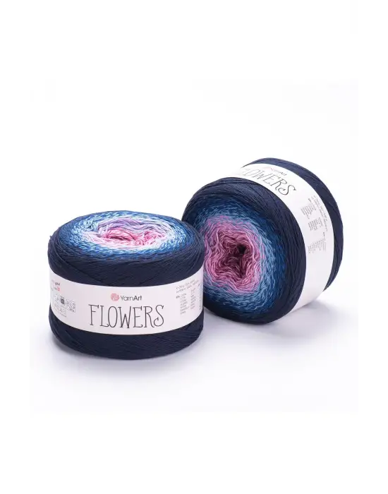 Flowers - Ebruli El Örgü Ipi Ebruli-273