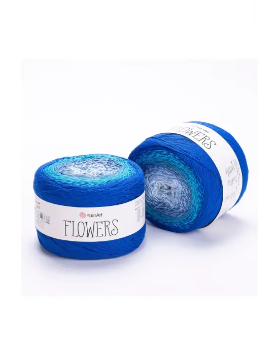 Flowers - Ebruli El Örgü Ipi Ebruli-299