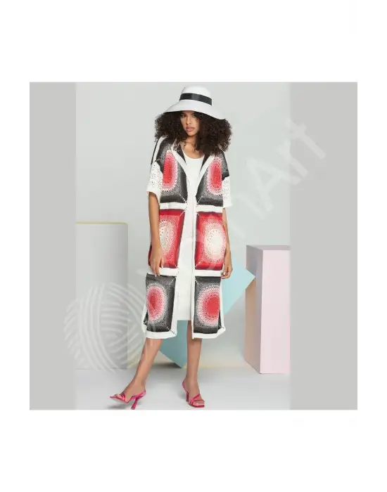 Flowers - Ebruli El Örgü Ipi Ebruli-299