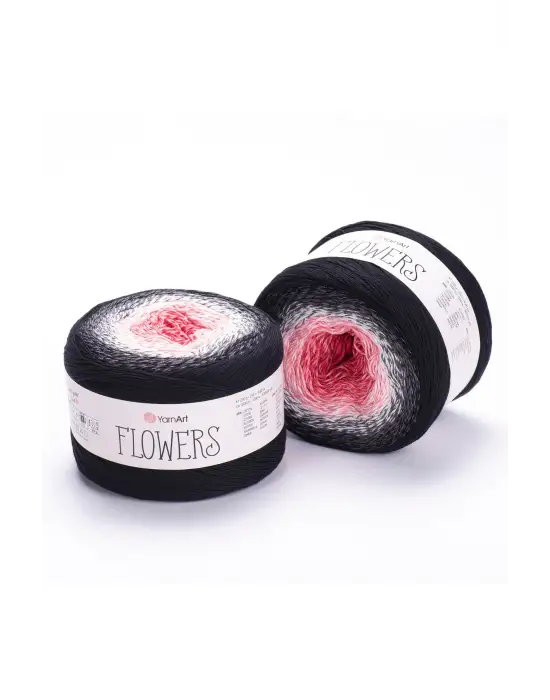 Flowers - Ebruli El Örgü İpi Ebruli-260