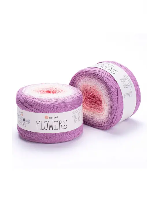 Flowers - Ebruli El Örgü Ipi Ebruli-305