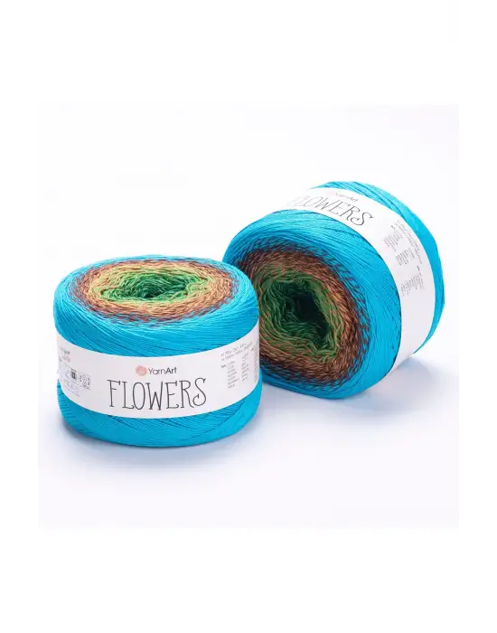 Flowers - Ebruli El Örgü Ipi Ebruli-314