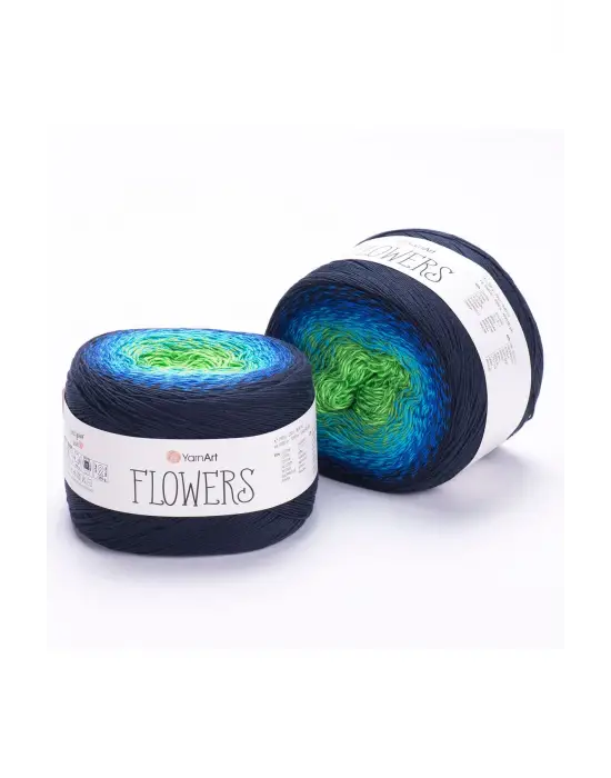 Flowers - Ebruli El Örgü İpi -300