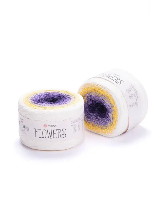 Flowers - Ebruli El Örgü İpi Ebruli-307