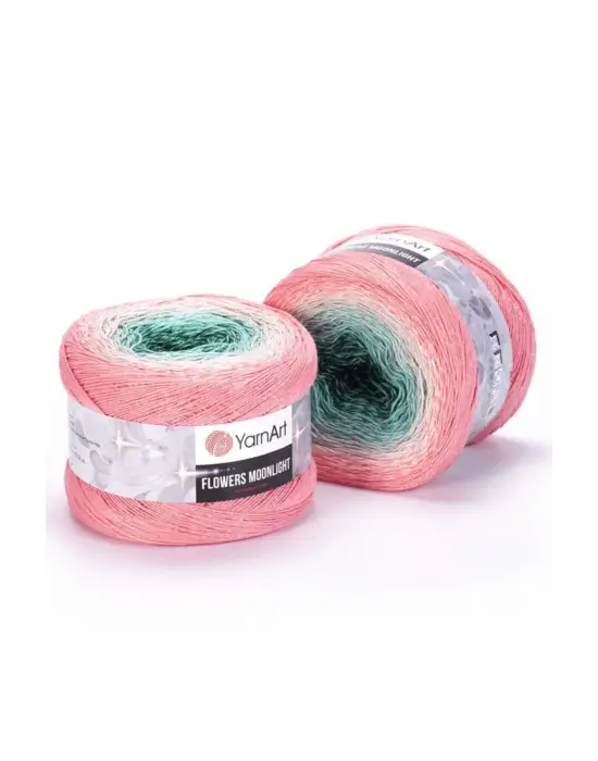 Flowers Moonlıght - Simli, Ebruli El Örgü Ebruli-3292