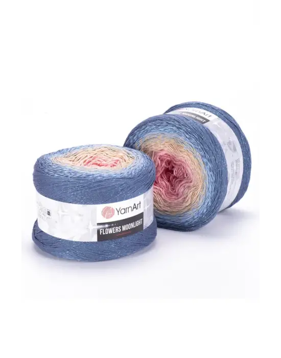 Flowers Moonlıght - Simli, Ebruli El Örgü Ebruli-3262