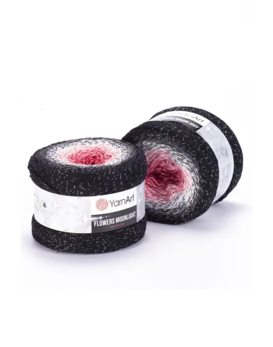 Flowers Moonlıght - Simli, Ebruli El Örgü Ebruli-3260