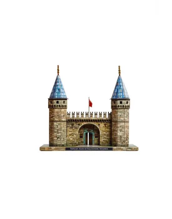 Topkapı Sarayı Selamlık Kapısı 3d Karton Puzzle Yapboz