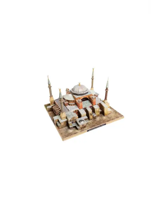 Ayasofya Camii 3d Karton Puzzle Yapboz