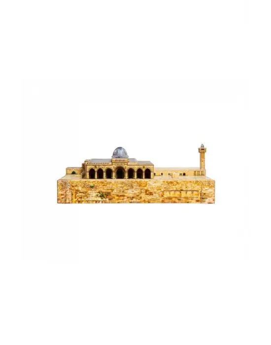 El Aksa Camii 3d Karton Puzzle Yapboz