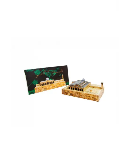 El Aksa Camii 3d Karton Puzzle Yapboz