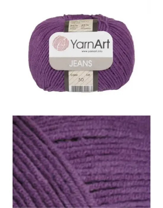 Yarn Art Jeans 50 Amigurumi İpi - Punch İpi - Örgü ipi - Yarnart