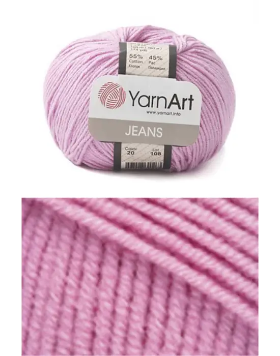 Yarn Art Jeans 20 Amigurumi İpi - Punch İpi - Örgü ipi - Yarnart