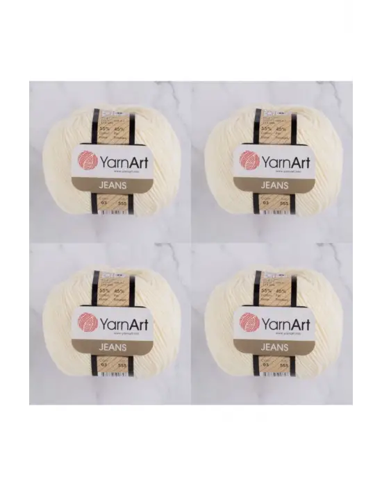 Jeans 03 4lü Paket Amigurimi Bebek Ipi