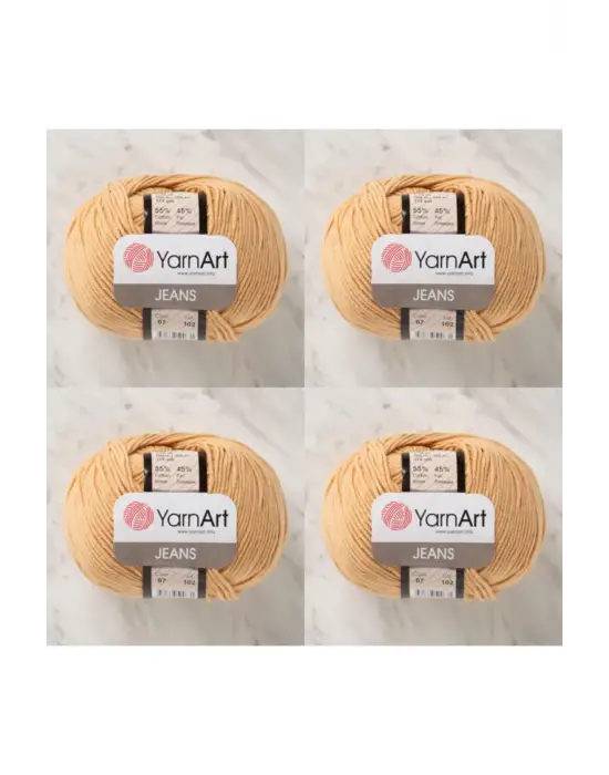 Jeans 07 4lü Paket Amigurimi Bebek Ipi