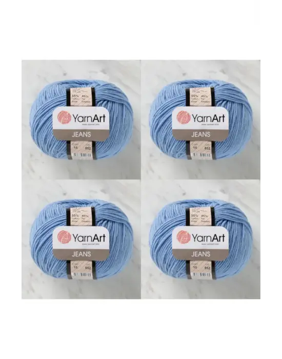 Jeans 15 4lü Paket Amigurimi Bebek Ipi