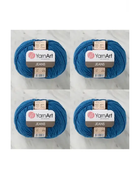 Jeans 17 4lü Paket Amigurimi Bebek Ipi