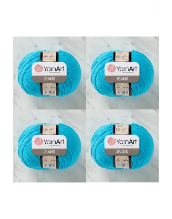 Jeans 33 4lü Paket Amigurimi Bebek Ipi