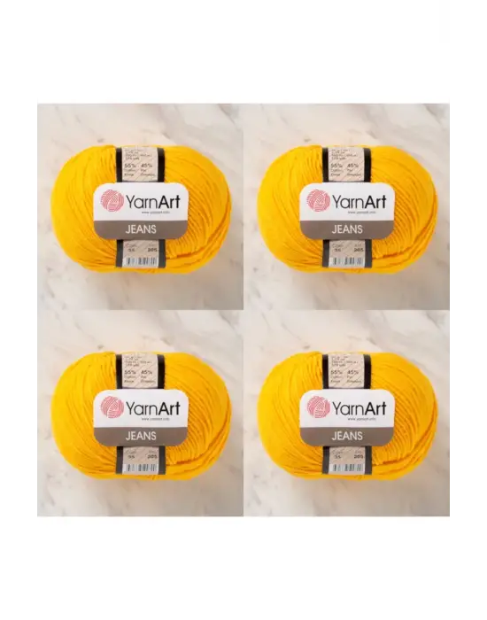 Jeans 35 4lü Paket Amigurimi Bebek Ipi