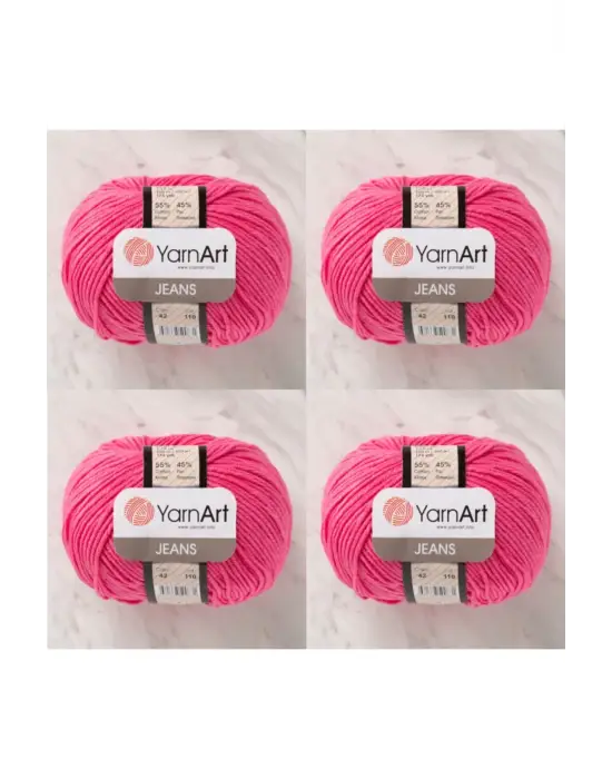 Jeans 42 4lü Paket Amigurimi Bebek Ipi